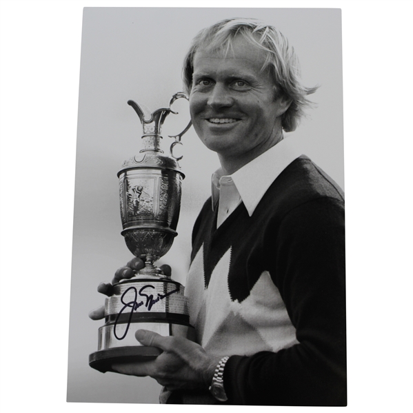 Jack Nicklaus Signed Photo at The 1978 Open at St. Andrews with Letter - JSA ALOA