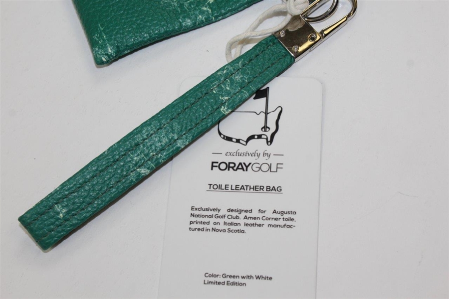 Augusta National ForayGolf Leather Ltd Ed Dormie Woman's 'Amen Corner' Bag/Purse