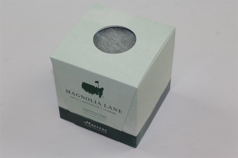 2021 Masters Home Collection 'Magnolia Lane' Scented Candle with Marble Logo Coaster
