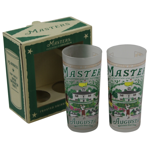 Masters Frosted Drinking Glasses Set