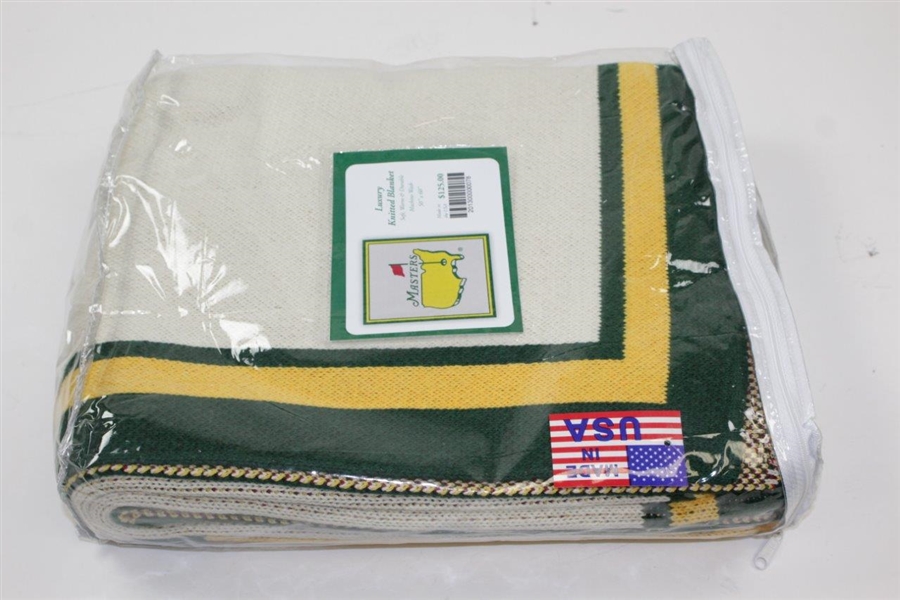 Masters Tournament Luxury Knitted Blanket in Original Package