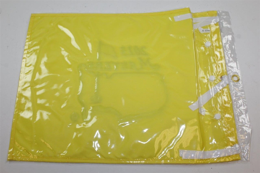 Five (5) 2013 Masters Tournament Embroidered Flags in Original Sleeves