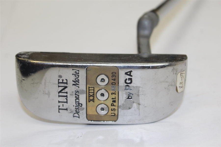 Bruce Lietzke Previous 1981 San Diego Open Tournament Winner Gifted T-Line Designers PGA Model Putter
