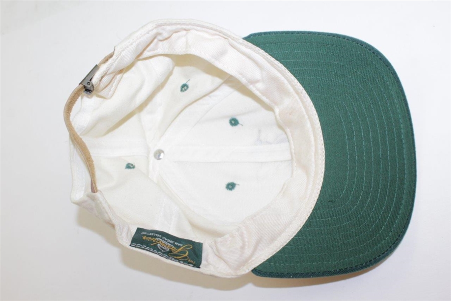 Sam Snead Signed Greenbrier Logo Tan/Green Hat 