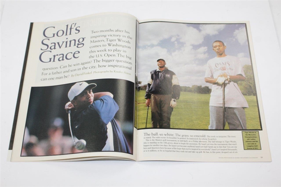 The Washington Post Magazine 'The Meanings Of Tiger Woods' by David Finkl