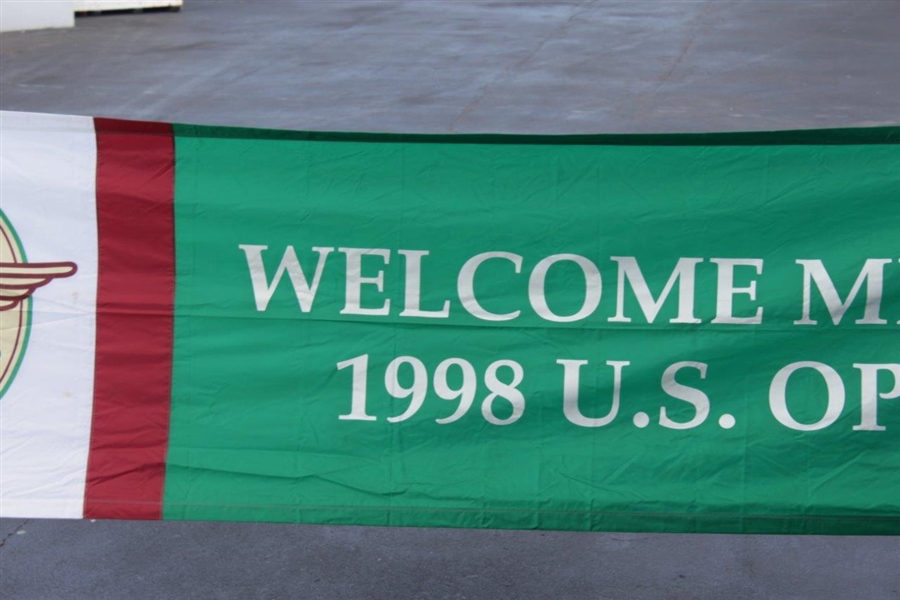 1998 U.S. Open Championship at The Olympic Club Welcome Media Large Banner