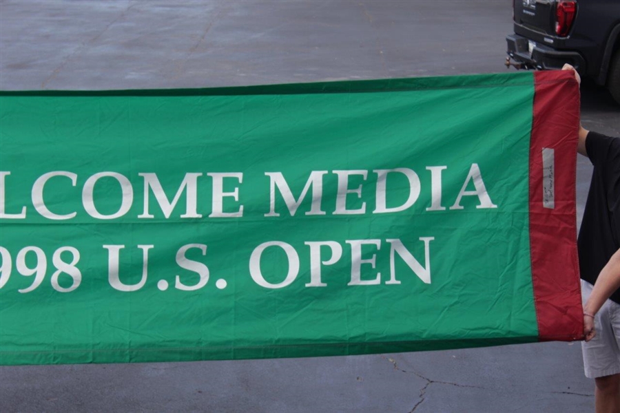 1998 U.S. Open Championship at The Olympic Club Welcome Media Large Banner