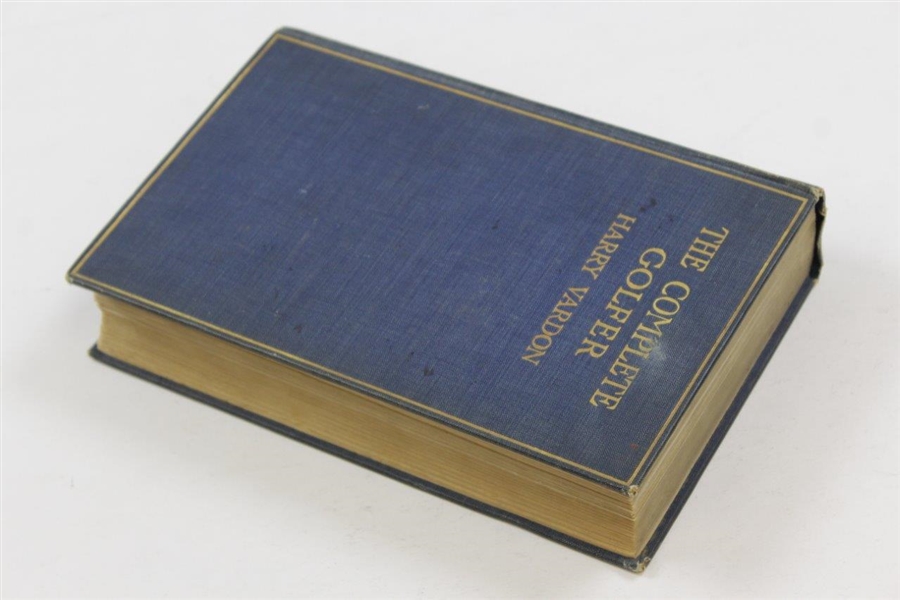 1911 'The Complete Golfer' Book by Harry Vardon