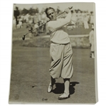 Bobby Jones 1929 US Amateur at Del Monte (Pebble Beach) Original Photo by J.P. Graham