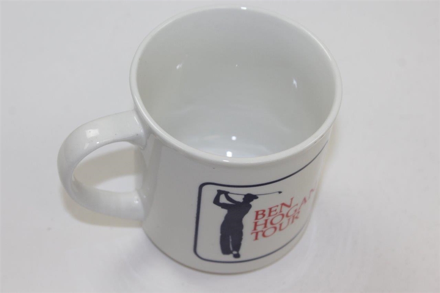 The Ben Hogan Tour Logo Classic White Coffee Mug