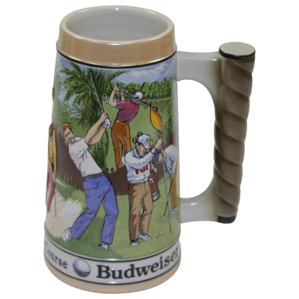 Ltd Ed 'Par for the Course' Budweiser Salutes Greats of the Game Stein in Original Box