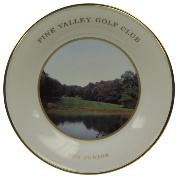 2004 Pine Valley Golf Club The Junior 15th Hole Porcelain Plate