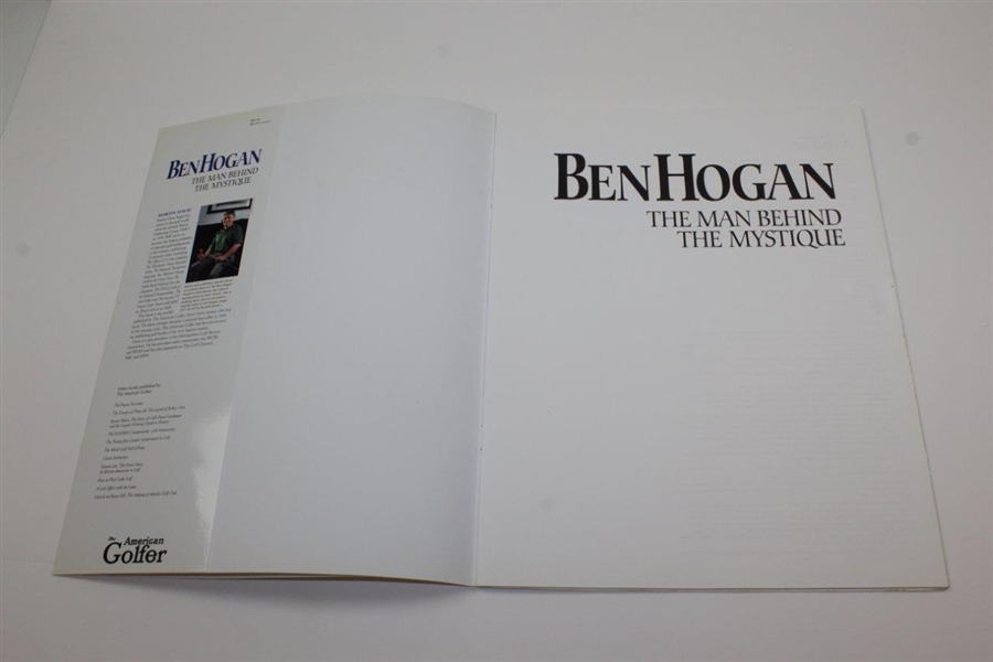 Ben Hogan The Man Behind The Mystique Book By Martin Davis