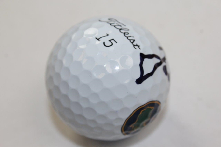 Jack Nicklaus Signed 2015 Masters Berckman's Place Logo Golf Ball JSA ALOA