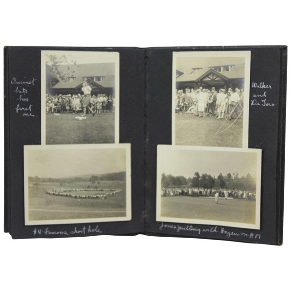 Never Before Seen Original Photos - Bobby Jones & 1925 US Open at Worcester CC - Called Penalty!