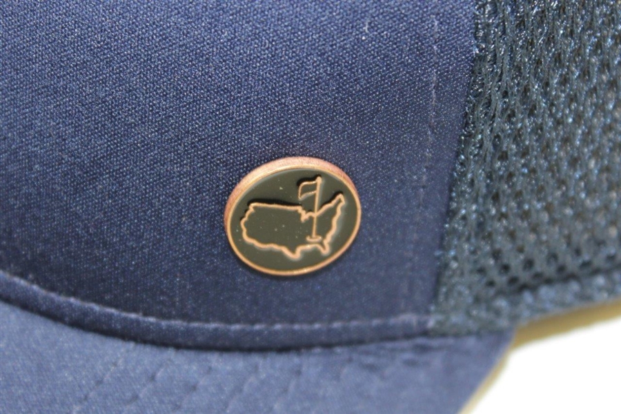 Undated Navy Masters Collection Medaliion Logo Mesh/Trucker Hat