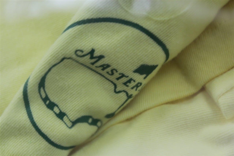 Masters Tournament Commemorative 'Egg Salad' Yellow Logo Shirt in Original Package - 3XL