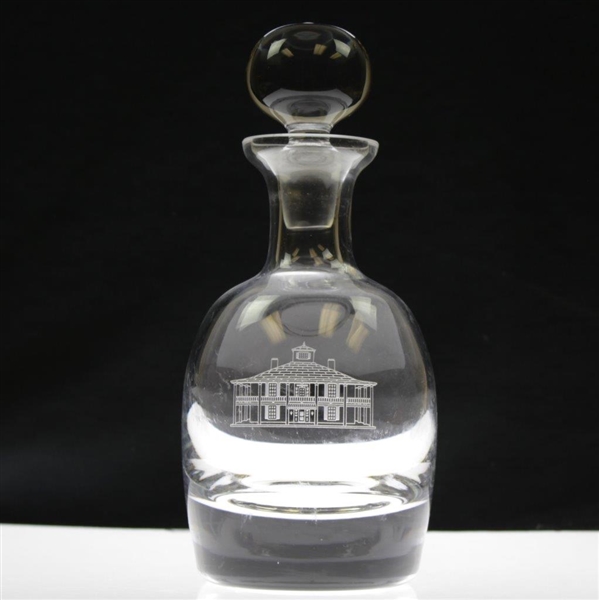 Augusta National Golf Club 'Clubhouse' Logo Glass Decanter with Stopper