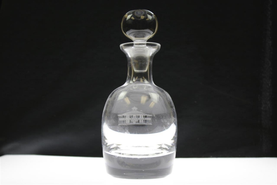 Augusta National Golf Club 'Clubhouse' Logo Glass Decanter with Stopper