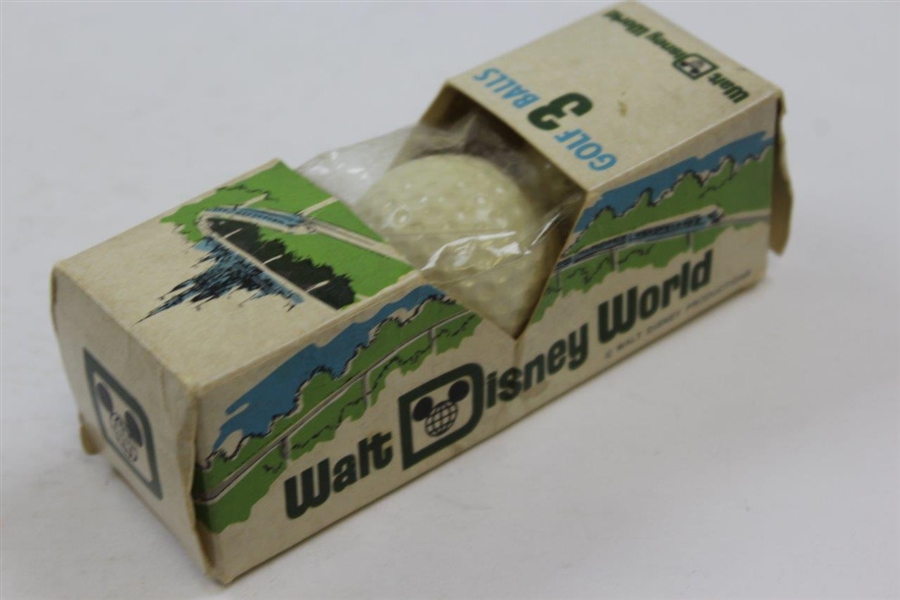 Vintage Sleeve of Walt Disney World Logo Golf Balls
