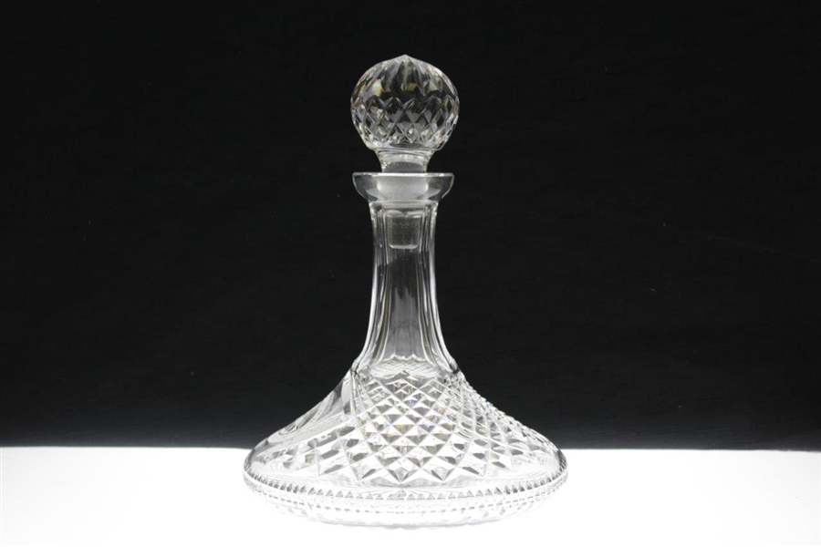 1988 AT&T National Pro AM Pebble Beach Crystal Decanter