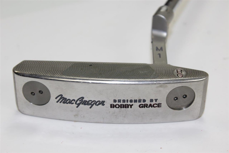Greg Norman's Personal Used MacGregor Designed by Bobby Grace M1 BG Putter