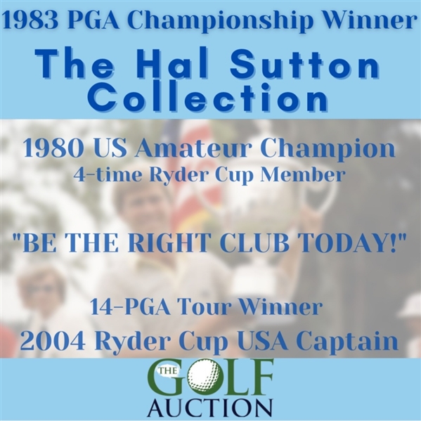 Champion Hal Sutton's 1986 Phoenix Open PGA Tour 10k Winner's Gold Medal