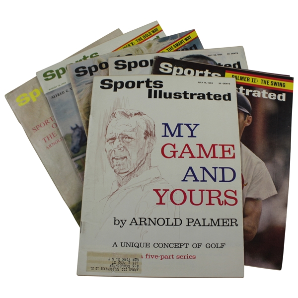 Arnold Palmer 'My Game and Yours: Unique Concept of Golf' Complete Series SI Magazines