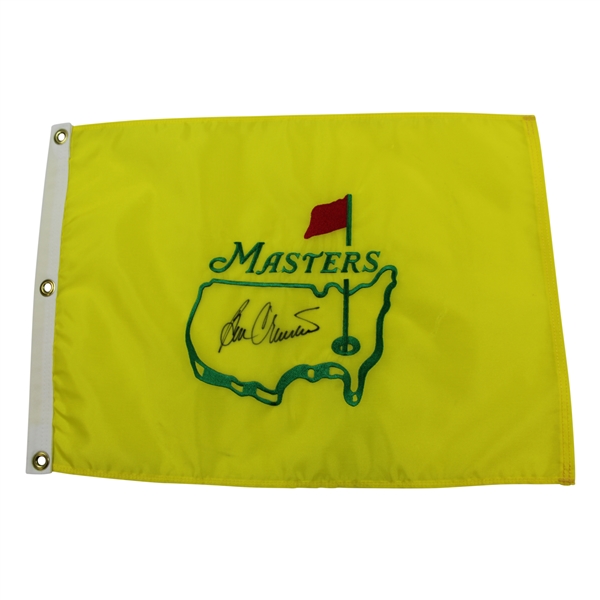 Ben Crenshaw Signed Undated Masters Par-Aide Embroidered Flag - Charles Coody Collection JSA ALOA