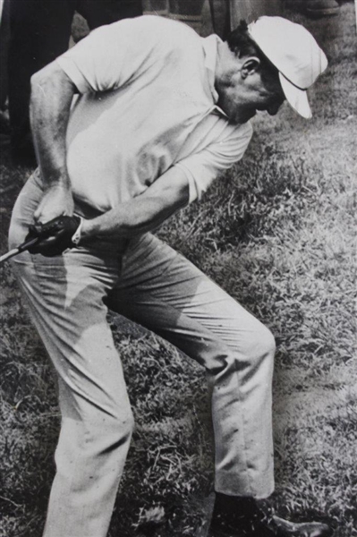 1966 Tommy Bolt at Thunderbird Classic Golf Tournament Press Photo - 7 x 10