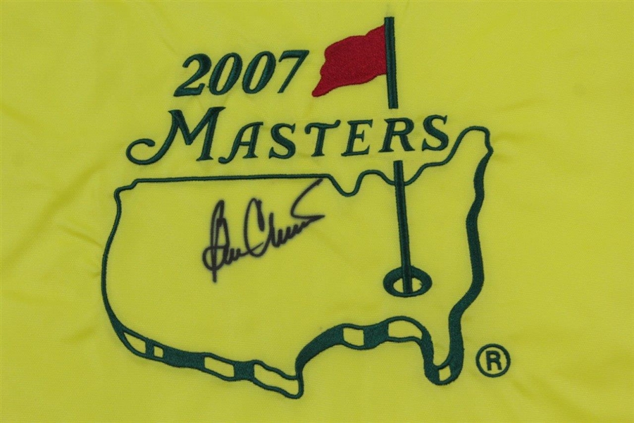 Ben Crenshaw Signed 2007 Masters Flag JSA ALOA