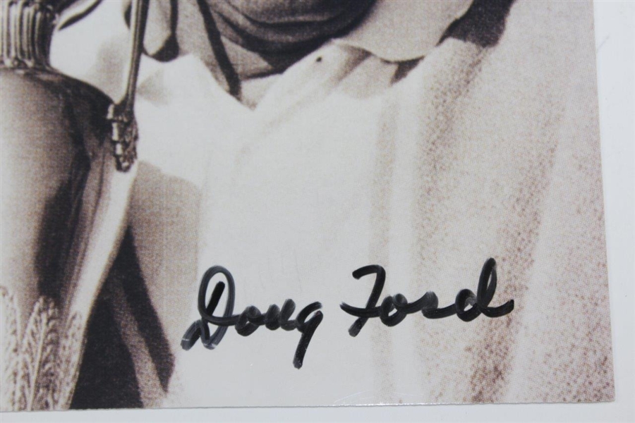 Doug Ford Signed Vintage 8x10 Photo JSA ALOA