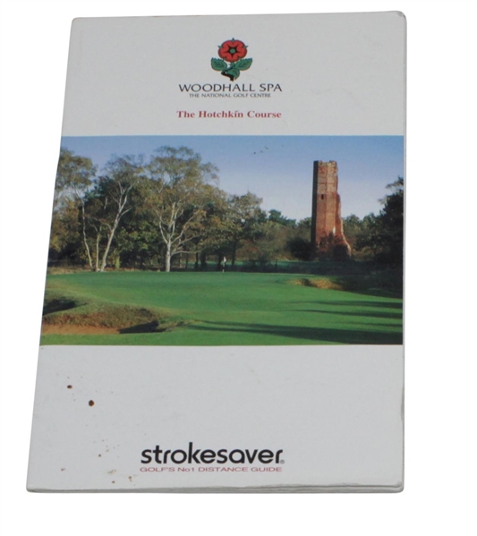 Woodhall Spa The National Golf Centre Yellow Course Flown Flag with Strokesaver