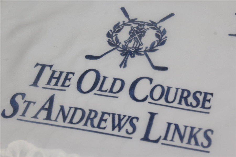 The Old Course St. Andrews Links Embroidered '18' Flag in Original Package