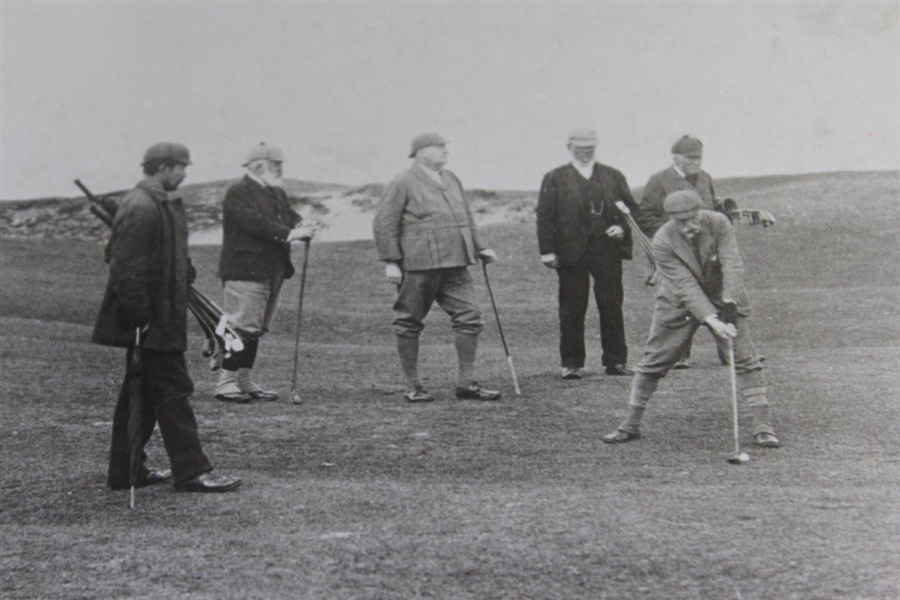Golf on St. Andrews Links Driving Photo Image - Circa 1895