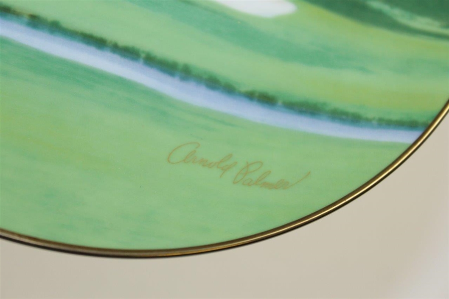 Arnold Palmer Collection '12th Hole Augusta National' Noritake Plate in Original Box
