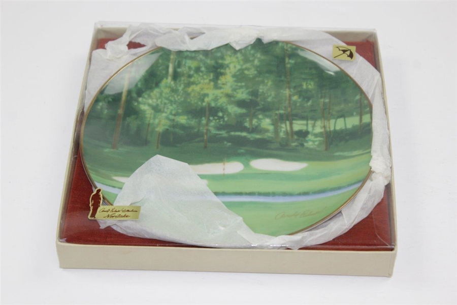 Arnold Palmer Collection '12th Hole Augusta National' Noritake Plate in Original Box