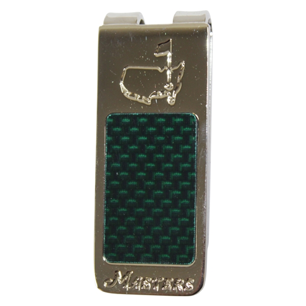 2011 Masters Undated Carbon Green Money Clip