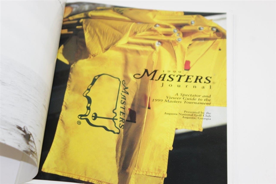 1999 Masters Tournament Official Journal - Jose Maria Olazabal Winner