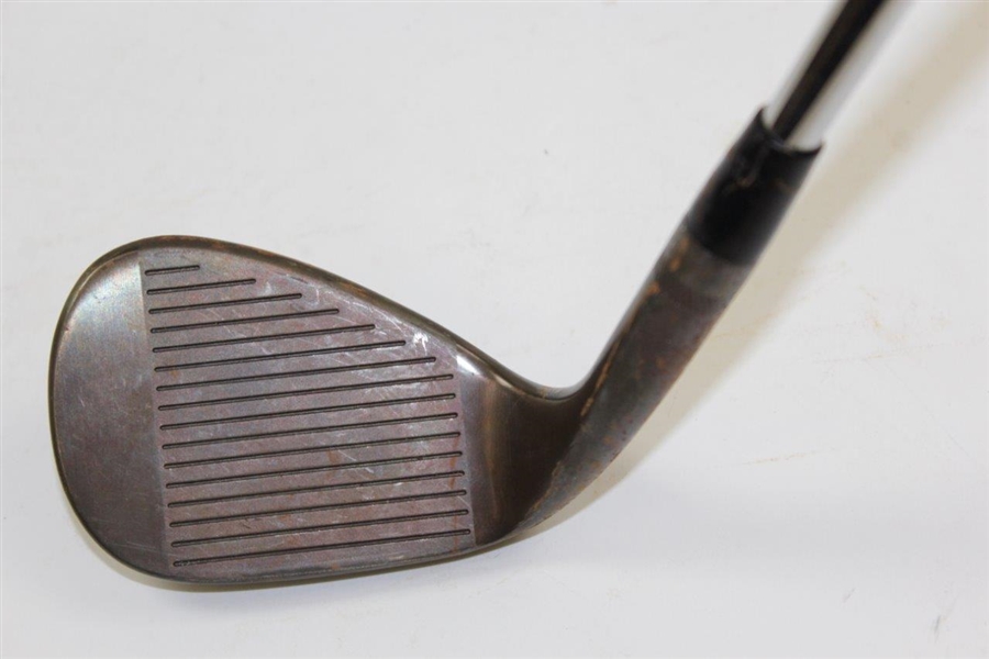 Greg Norman's Personal Used Titleist Vokey Design 'G.N.' 52 Degree Wedge with Lead Tape