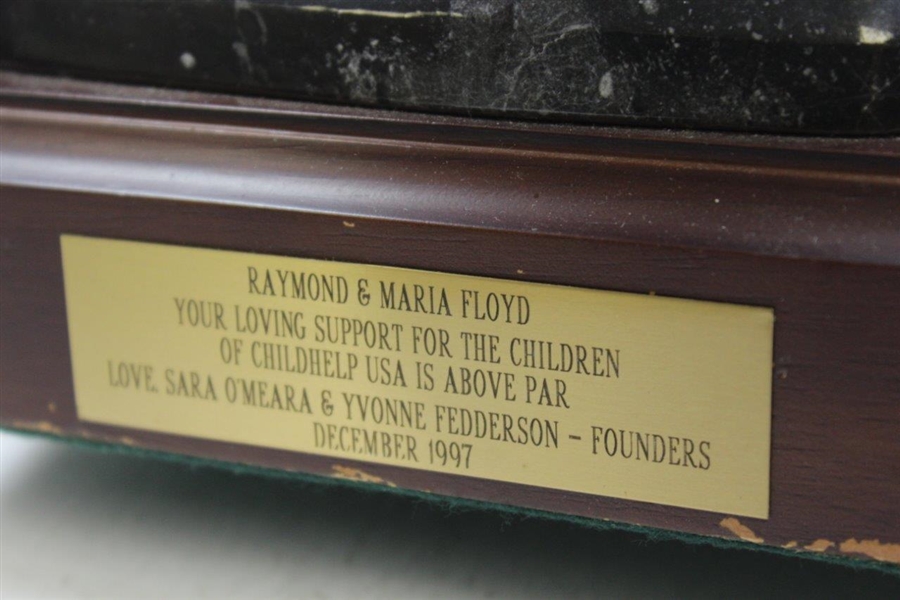 1997 Children of Childhelp Appreciation Vardon Trophy Presented to Ray & Maria Floyd