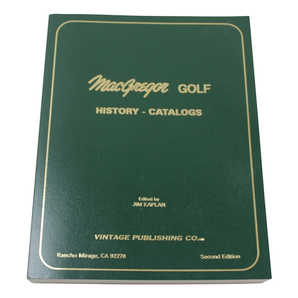 MacGregor Golf History Catalogs - Second Edition