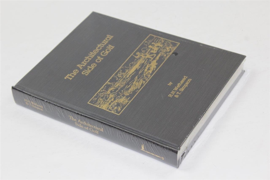 The Architectural Side Of Golf' by Wethered & Simpson - New Sealed In Publishers Shrink Wrap