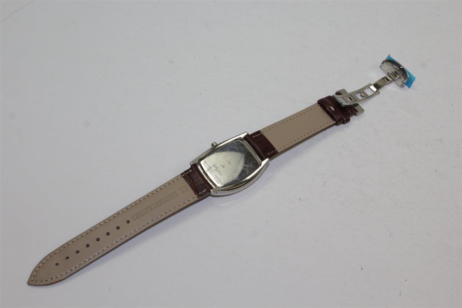 Bobby Jones Watch with Leather Band & Butterfly Clasp