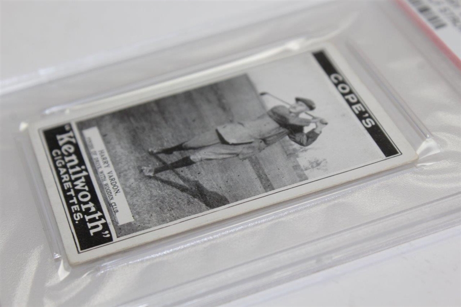 1923 Harry Vardon Cope Brothers Golf Strokes Card PSA Slabbed & Graded