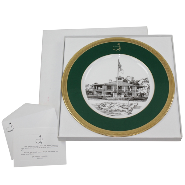 Ed Fiori's Masters Ltd Ed Lenox Commemorative Plate #11 with Box & Card - 1997
