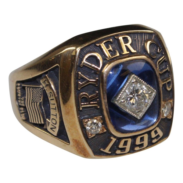 Hal Sutton's Personal 1999 USA Ryder Cup Team Member Champions Ring
