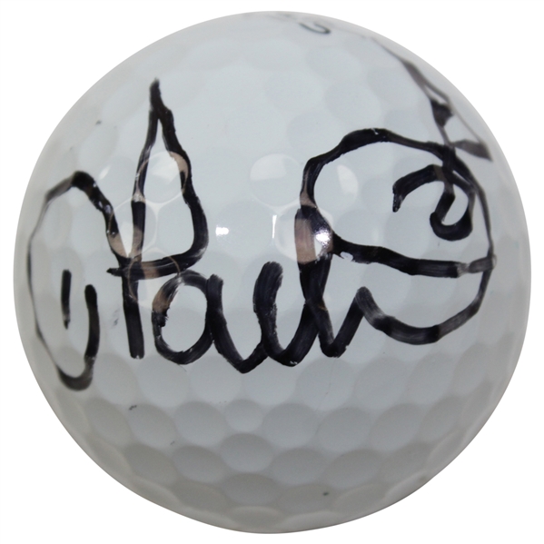 Ian Poulter Signed Game Used Golf Ball JSA ALOA