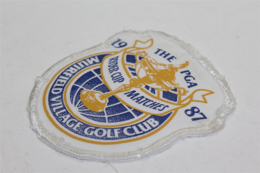 1987 Ryder Cup Matches at Muirfield Village Golf Club Patch