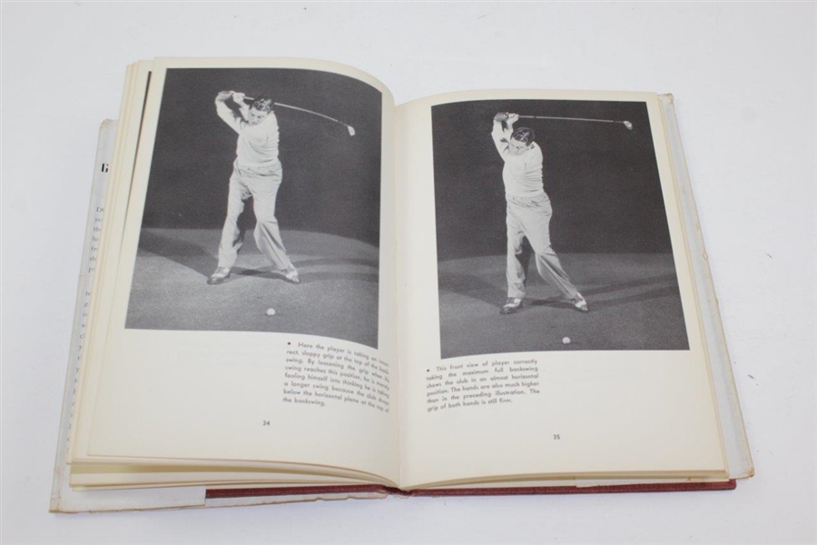Cary Middlecoff Signed & Inscribed 1950 'Golf Doctor' Book JSA ALOA